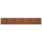 vidaXL Teppich Rechteckig Braun 80x500 cm Bambus vidaXL Teppich Rechteckig Braun 80x500 cm Bambus