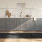 vidaXL Teppich Rechteckig Grau 80x400 cm Bambus vidaXL Teppich Rechteckig Grau 80x400 cm Bambus
