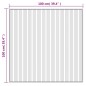vidaXL Teppich Quadratisch Hell Natur 100x100 cm Bambus vidaXL Teppich Quadratisch Hell Natur 100x100 cm Bambus