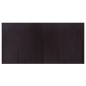 vidaXL Teppich Rechteckig Dunkelbraun 100x200 cm Bambus vidaXL Teppich Rechteckig Dunkelbraun 100x200 cm Bambus