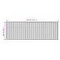 vidaXL Teppich Rechteckig Dunkelbraun 100x300 cm Bambus vidaXL Teppich Rechteckig Dunkelbraun 100x300 cm Bambus