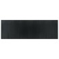 vidaXL Teppich Rechteckig Grau 100x300 cm Bambus vidaXL Teppich Rechteckig Grau 100x300 cm Bambus
