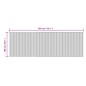 vidaXL Teppich Rechteckig Grau 100x300 cm Bambus vidaXL Teppich Rechteckig Grau 100x300 cm Bambus