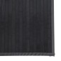 vidaXL Teppich Rechteckig Grau 100x400 cm Bambus vidaXL Teppich Rechteckig Grau 100x400 cm Bambus