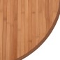 vidaXL Teppich Rund Natur 100 cm Bambus vidaXL Teppich Rund Natur 100 cm Bambus