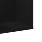 vidaXL Wandschrank Schwarz 99x18x16,5 cm Holzwerkstoff vidaXL Wandschrank Schwarz 99x18x16,5 cm Holzwerkstoff