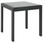 vidaXL Sonnenliegen 2 Stk. mit Tisch Textilene und Stahl vidaXL Sonnenliegen 2 Stk. mit Tisch Textilene und Stahl