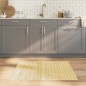vidaXL Teppich Rechteckig Hell Natur 80x100 cm Bambus vidaXL Teppich Rechteckig Hell Natur 80x100 cm Bambus