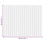 vidaXL Teppich Rechteckig Hell Natur 80x100 cm Bambus vidaXL Teppich Rechteckig Hell Natur 80x100 cm Bambus
