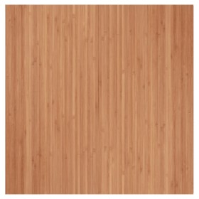 vidaXL Teppich Rechteckig Natur 100x100 cm Bambus