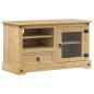 vidaXL TV-Schrank Corona 100x45x58 cm Massivholz Kiefer vidaXL TV-Schrank Corona 100x45x58 cm Massivholz Kiefer