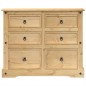 vidaXL Kommode Corona 110x43x91 cm Massivholz Kiefer vidaXL Kommode Corona 110x43x91 cm Massivholz Kiefer