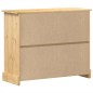vidaXL Kommode Corona 110x43x91 cm Massivholz Kiefer vidaXL Kommode Corona 110x43x91 cm Massivholz Kiefer