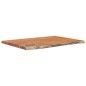vidaXL Tischplatte 80x60x2,5cm Rechteckig Massivholz Akazie Naturkante