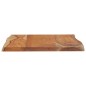 vidaXL Tischplatte 80x60x2,5cm Rechteckig Massivholz Akazie Naturkante