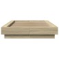vidaXL Bettgestell Sonoma-Eiche 90x200 cm Holzwerkstoff vidaXL Bettgestell Sonoma-Eiche 90x200 cm Holzwerkstoff