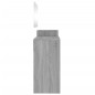 vidaXL 3-tlg. Schminktisch-Set Grau Sonoma Holzwerkstoff vidaXL 3-tlg. Schminktisch-Set Grau Sonoma Holzwerkstoff