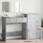 vidaXL 3-tlg. Schminktisch-Set Betongrau Holzwerkstoff vidaXL 3-tlg. Schminktisch-Set Betongrau Holzwerkstoff
