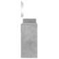 vidaXL 3-tlg. Schminktisch-Set Betongrau Holzwerkstoff vidaXL 3-tlg. Schminktisch-Set Betongrau Holzwerkstoff