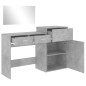 vidaXL 3-tlg. Schminktisch-Set Betongrau Holzwerkstoff vidaXL 3-tlg. Schminktisch-Set Betongrau Holzwerkstoff