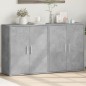 vidaXL Sideboards 2 Stk. Betongrau 60x31x70 cm Holzwerkstoff vidaXL Sideboards 2 Stk. Betongrau 60x31x70 cm Holzwerkstoff
