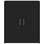 vidaXL Sideboards 2 Stk. Schwarz 60x31x70 cm Holzwerkstoff vidaXL Sideboards 2 Stk. Schwarz 60x31x70 cm Holzwerkstoff