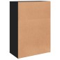 vidaXL Sideboards 2 Stk. Schwarz 60x31x84 cm Holzwerkstoff vidaXL Sideboards 2 Stk. Schwarz 60x31x84 cm Holzwerkstoff