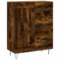 Highboard Räuchereiche 69,5x34x180 cm Holzwerkstoff Highboard Räuchereiche 69,5x34x180 cm Holzwerkstoff