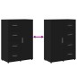 vidaXL Sideboards 2 Stk. Schwarz 60x31x84 cm Holzwerkstoff vidaXL Sideboards 2 Stk. Schwarz 60x31x84 cm Holzwerkstoff