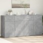 vidaXL Sideboards 2 Stk. Betongrau 79x38x80 cm Holzwerkstoff vidaXL Sideboards 2 Stk. Betongrau 79x38x80 cm Holzwerkstoff