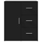 vidaXL Sideboards 2 Stk. Schwarz 60x31x70 cm Holzwerkstoff vidaXL Sideboards 2 Stk. Schwarz 60x31x70 cm Holzwerkstoff