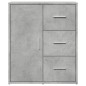 vidaXL Sideboards 2 Stk. Betongrau 60x31x70 cm Holzwerkstoff vidaXL Sideboards 2 Stk. Betongrau 60x31x70 cm Holzwerkstoff