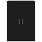 vidaXL Sideboards 2 Stk. Schwarz 60x31x84 cm Holzwerkstoff vidaXL Sideboards 2 Stk. Schwarz 60x31x84 cm Holzwerkstoff