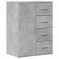 vidaXL Sideboard Betongrau 59x39x80 cm Holzwerkstoff vidaXL Sideboard Betongrau 59x39x80 cm Holzwerkstoff