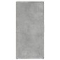 vidaXL Sideboard Betongrau 59x39x80 cm Holzwerkstoff vidaXL Sideboard Betongrau 59x39x80 cm Holzwerkstoff