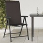 vidaXL Gartenstühle 8 Stk. Klappbar Schwarz Kaffeebraun Poly Rattan vidaXL Gartenstühle 8 Stk. Klappbar Schwarz Kaffeebraun Poly Rattan