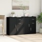 vidaXL Sideboards 2 Stk. Schwarz 60x31x70 cm Holzwerkstoff vidaXL Sideboards 2 Stk. Schwarz 60x31x70 cm Holzwerkstoff