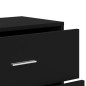 vidaXL Sideboards 3 Stk. Schwarz 60x31x84 cm Holzwerkstoff vidaXL Sideboards 3 Stk. Schwarz 60x31x84 cm Holzwerkstoff