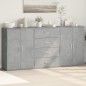 vidaXL Sideboards 3 Stk. Betongrau 60x31x84 cm Holzwerkstoff vidaXL Sideboards 3 Stk. Betongrau 60x31x84 cm Holzwerkstoff
