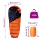 vidaXL Mumienschlafsack für Erwachsene Camping 3 Jahreszeiten vidaXL Mumienschlafsack für Erwachsene Camping 3 Jahreszeiten