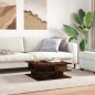 vidaXL Couchtisch Räuchereiche 70x70x29 cm Holzwerkstoff vidaXL Couchtisch Räuchereiche 70x70x29 cm Holzwerkstoff