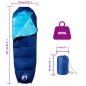 vidaXL Mumienschlafsack für Erwachsene Camping 3 Jahreszeiten vidaXL Mumienschlafsack für Erwachsene Camping 3 Jahreszeiten