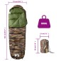 vidaXL Mumienschlafsack für Erwachsene Camping 3 Jahreszeiten vidaXL Mumienschlafsack für Erwachsene Camping 3 Jahreszeiten