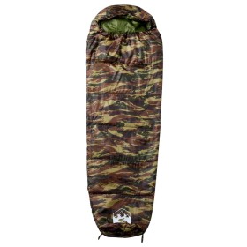 vidaXL Mumienschlafsack für Erwachsene Camping 3 Jahreszeiten