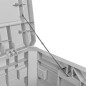 vidaXL Outdoor-Kissenbox Grau 73x50,5x46,5 cm Polypropylen vidaXL Outdoor-Kissenbox Grau 73x50,5x46,5 cm Polypropylen