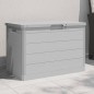 vidaXL Outdoor-Kissenbox Grau 77,5x44,5x53 cm Polypropylen vidaXL Outdoor-Kissenbox Grau 77,5x44,5x53 cm Polypropylen