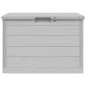 vidaXL Outdoor-Kissenbox Grau 77,5x44,5x53 cm Polypropylen vidaXL Outdoor-Kissenbox Grau 77,5x44,5x53 cm Polypropylen