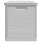 vidaXL Outdoor-Kissenbox Grau 77,5x44,5x53 cm Polypropylen vidaXL Outdoor-Kissenbox Grau 77,5x44,5x53 cm Polypropylen