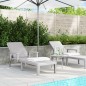 vidaXL Sonnenliege Grau 159x68x83,5 cm Polypropylen vidaXL Sonnenliege Grau 159x68x83,5 cm Polypropylen