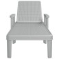 vidaXL Sonnenliege Grau 159x68x83,5 cm Polypropylen vidaXL Sonnenliege Grau 159x68x83,5 cm Polypropylen